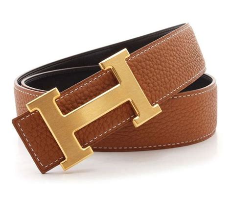 hermes brown belt men